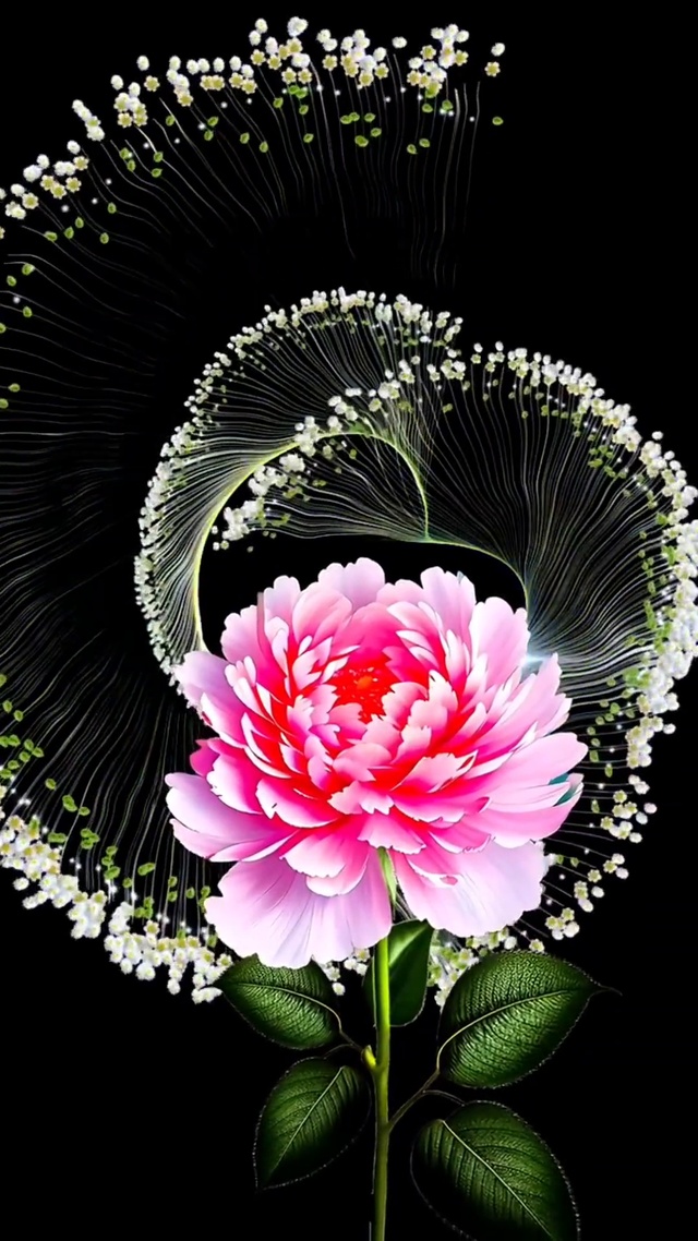 玫瑰摇曳生姿