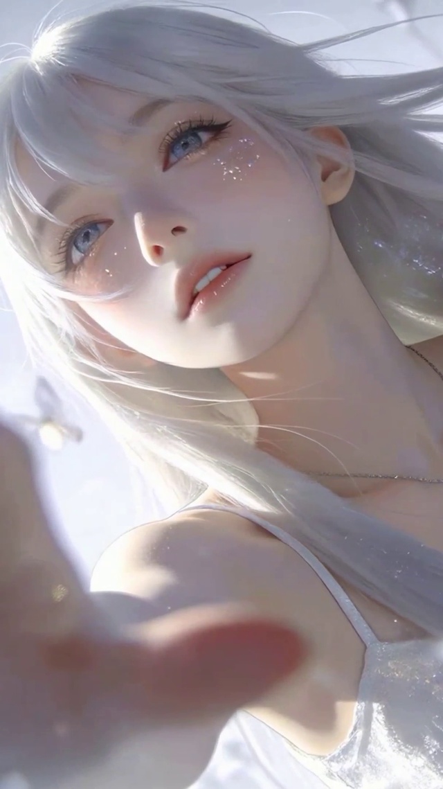 白发女孩