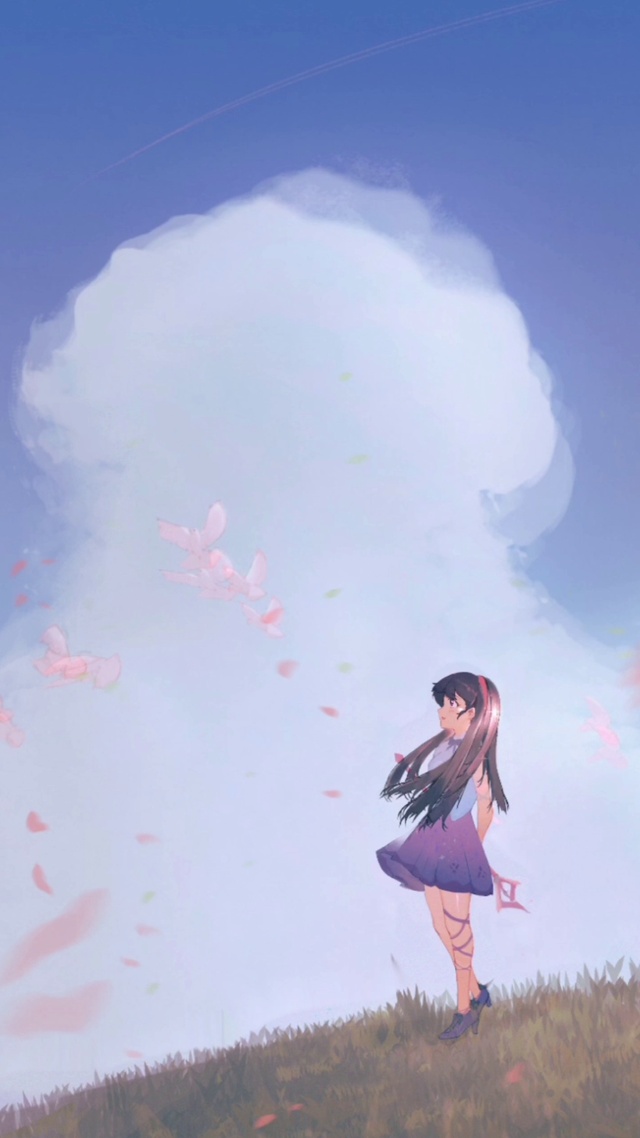 空地上让你心动女孩 