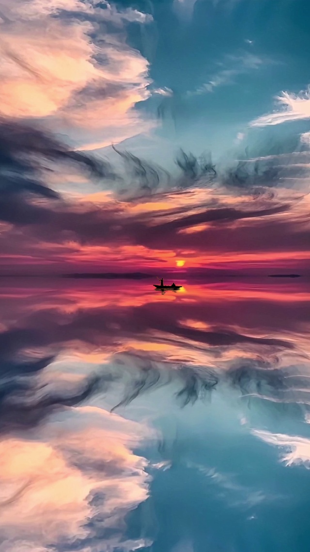 爆款4K天空之境动态壁纸