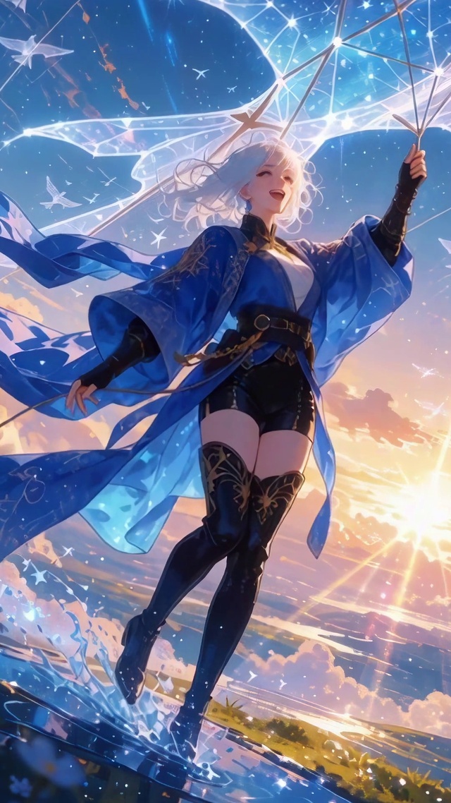 二次元梦幻美女壁纸