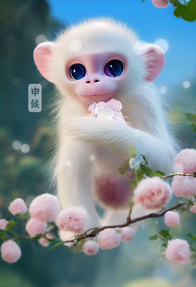 046-可爱的小猴子