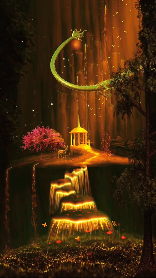 金龙得水财运来