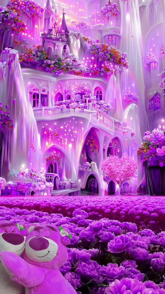 紫色梦幻城堡