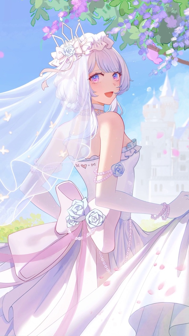 婚纱少女