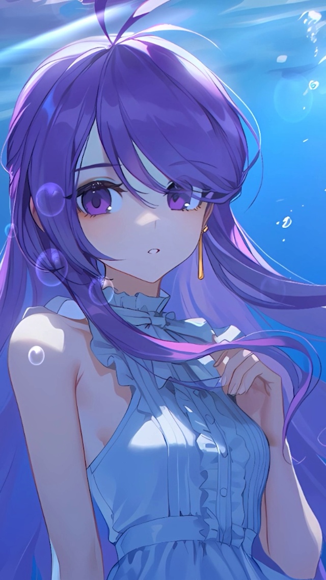 水中女孩