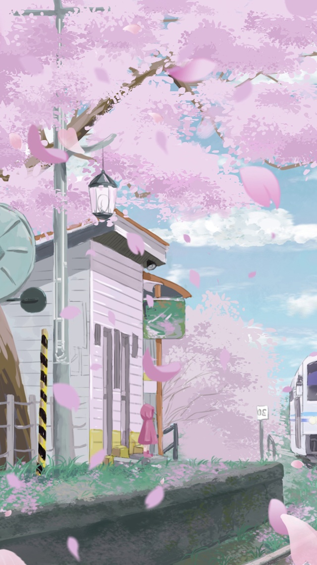 樱花站台