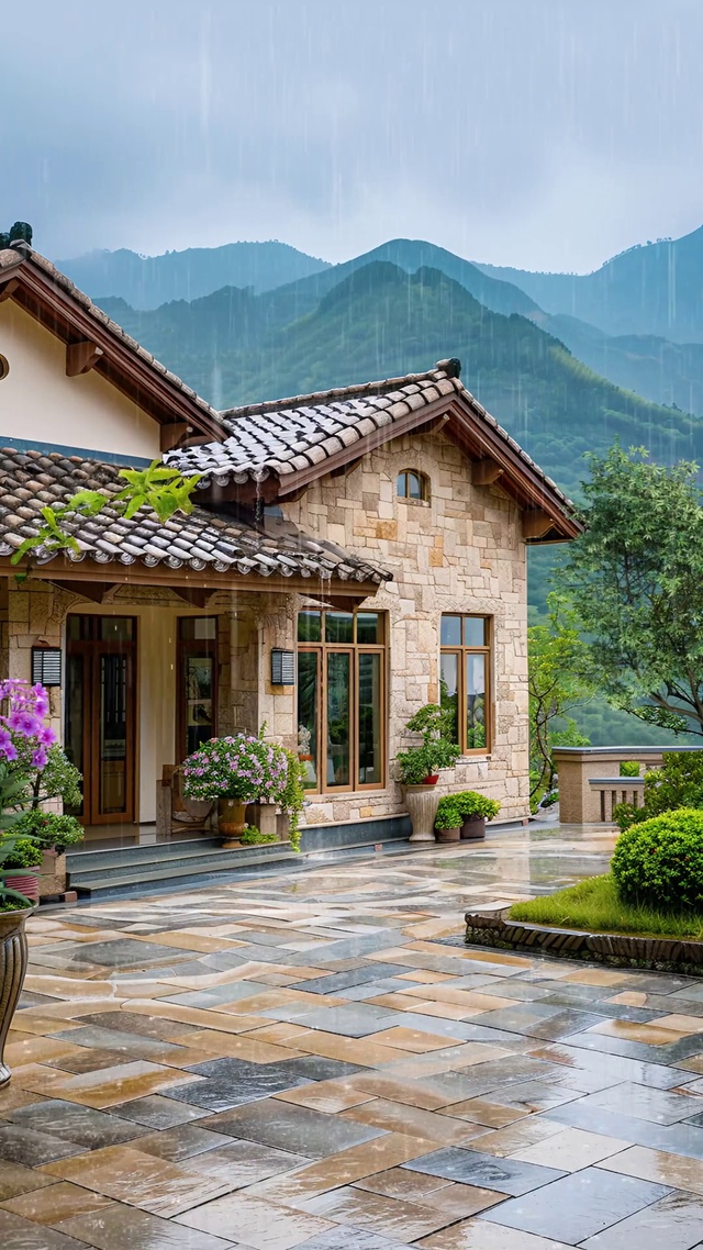 小院美景