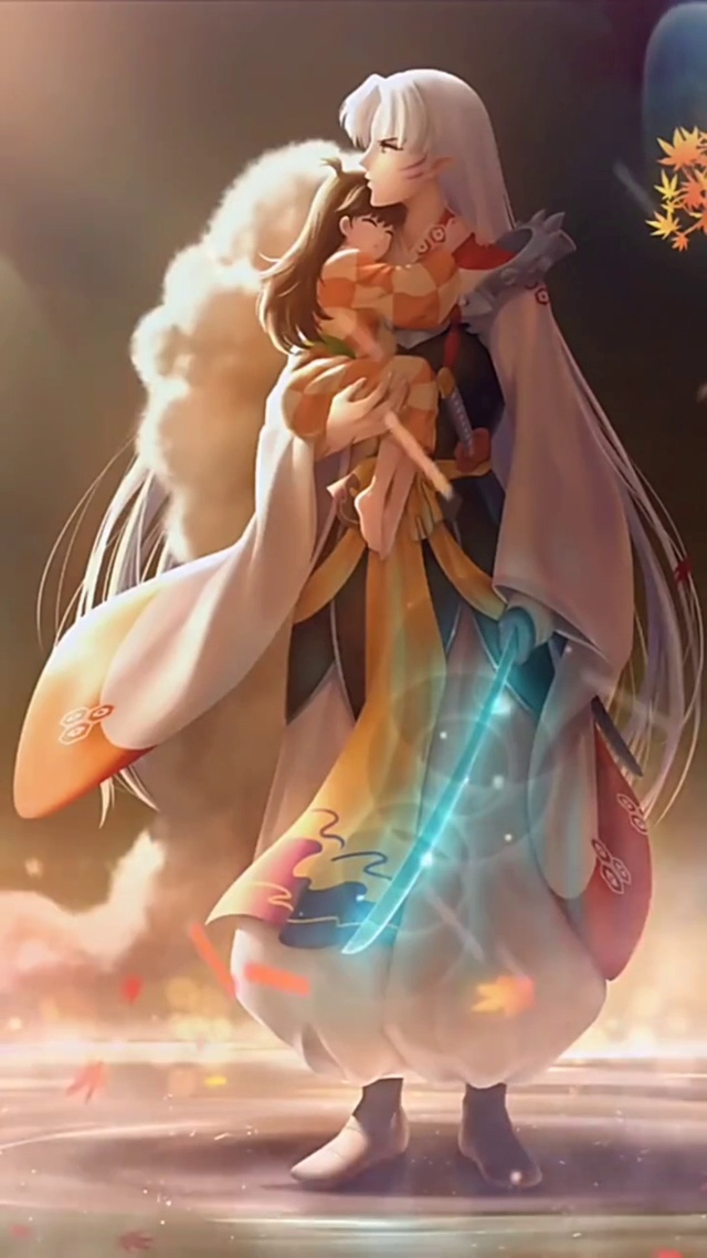 动漫犬夜叉帅气杀生丸