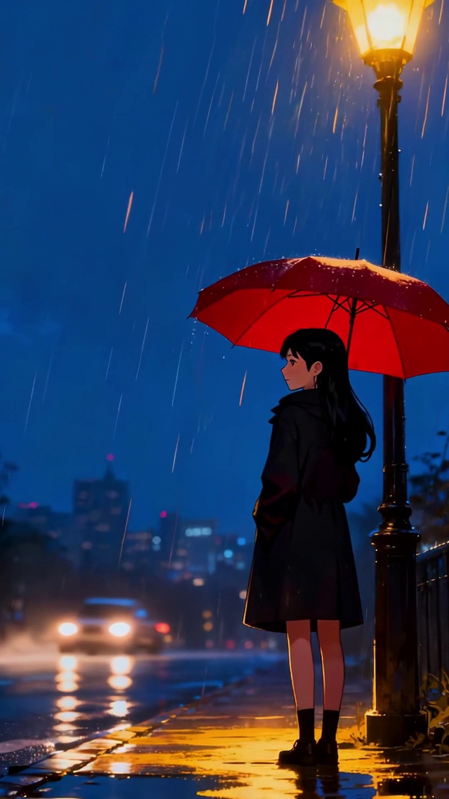 雨天的街道