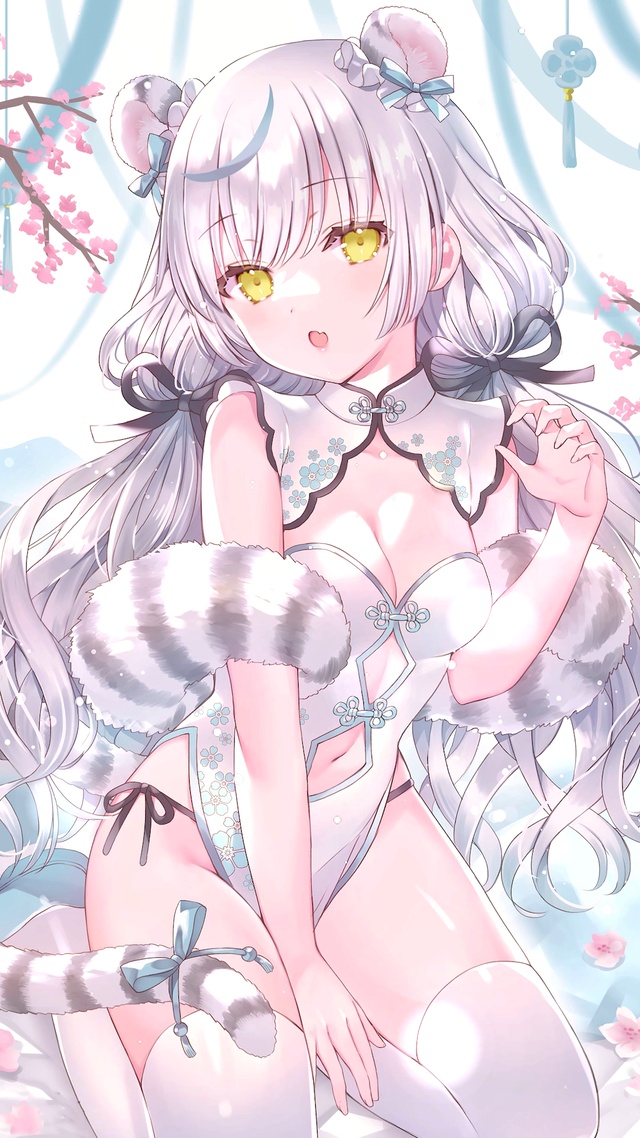 可爱白虎妹
