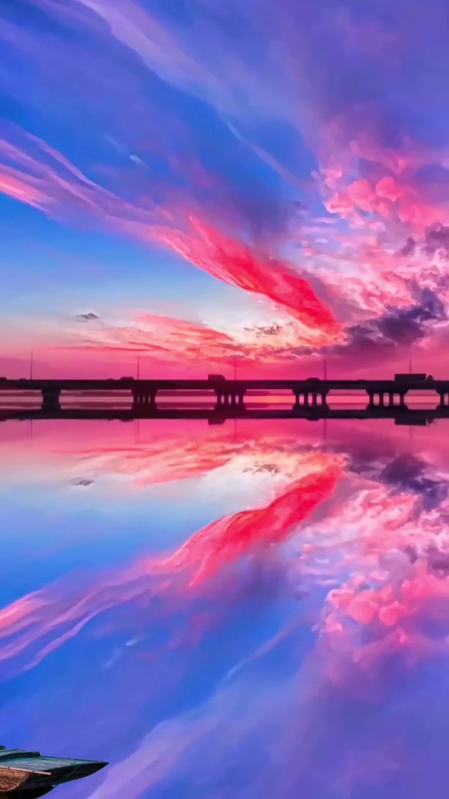 爆款唯美天空之境动态壁纸