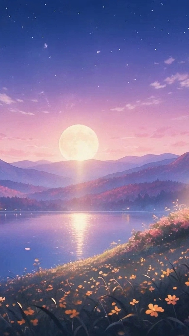 梦幻夕阳