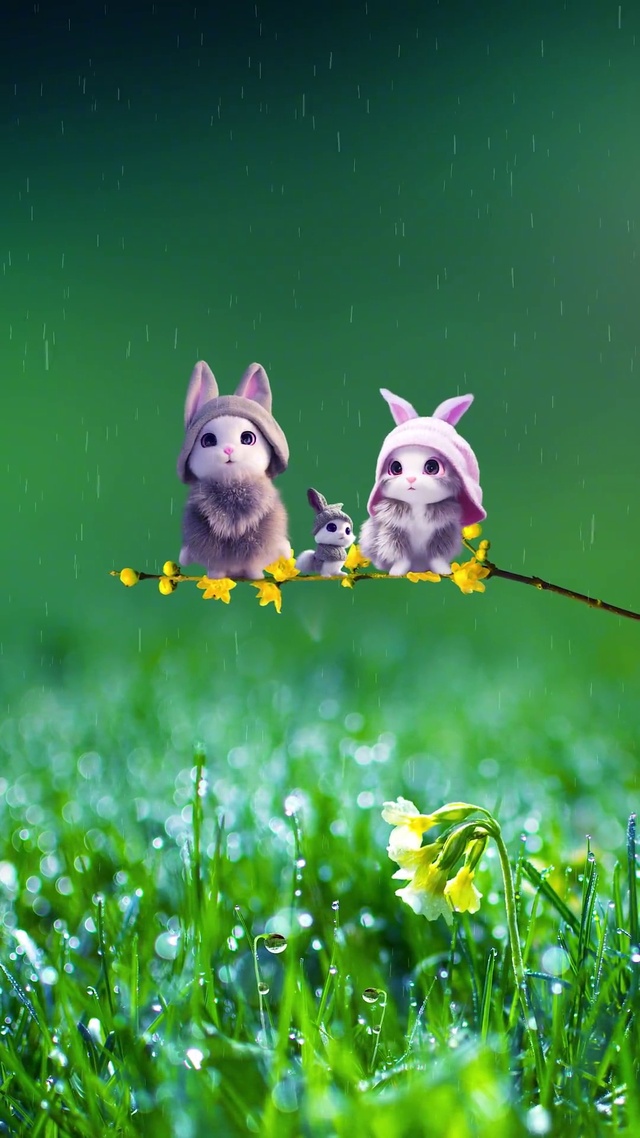 一家人整整齐齐