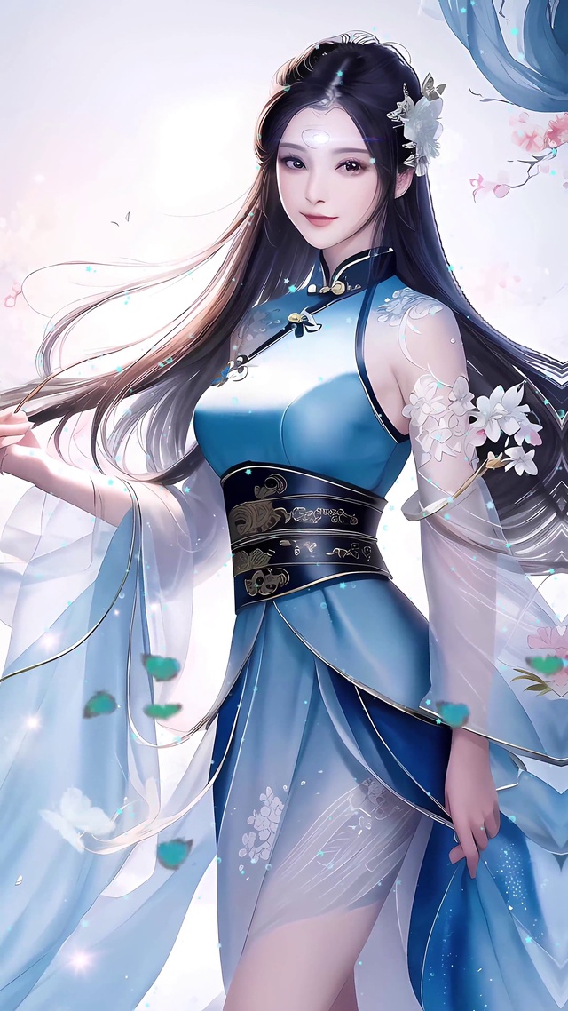 4k唯美国风女神
