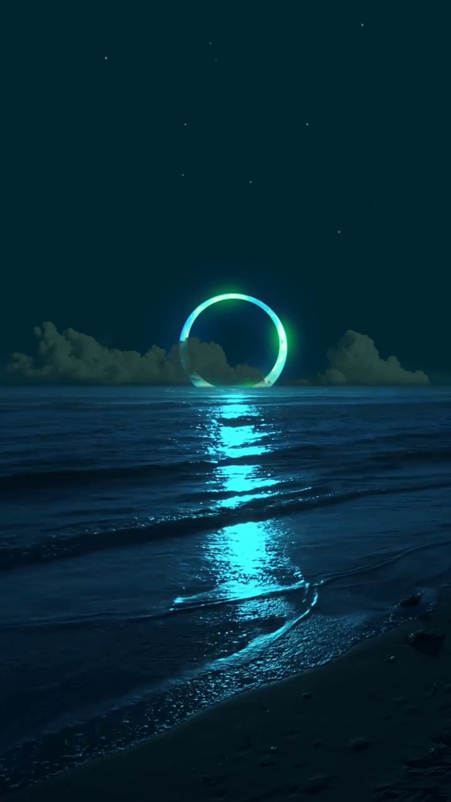 海上月轮