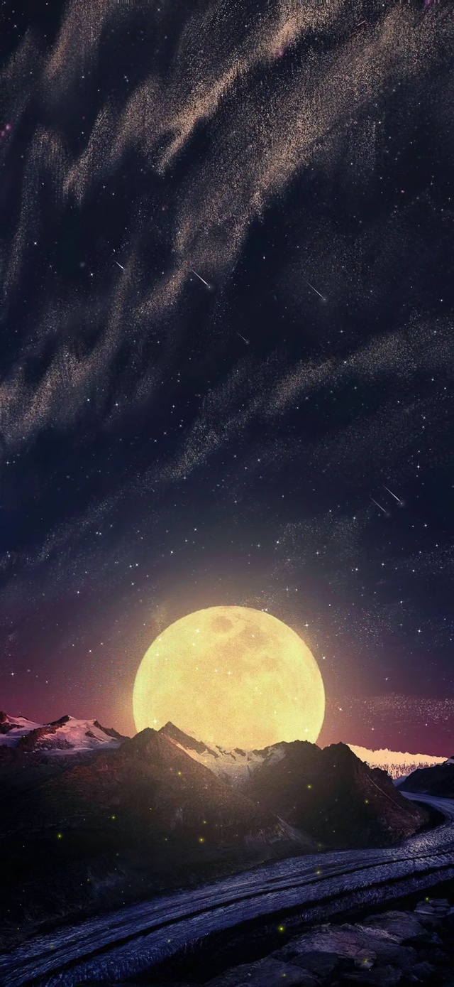 月亮星空