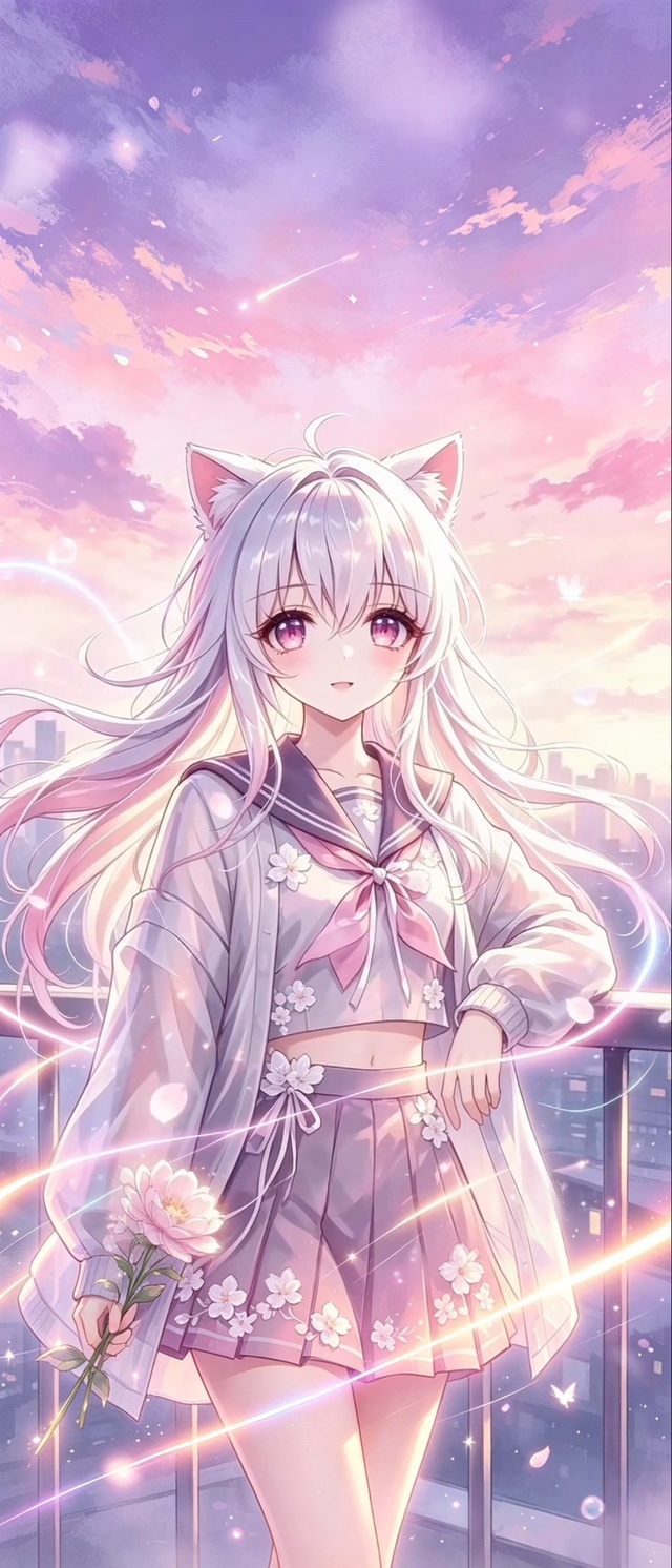 暮光猫耳少女的城市星光