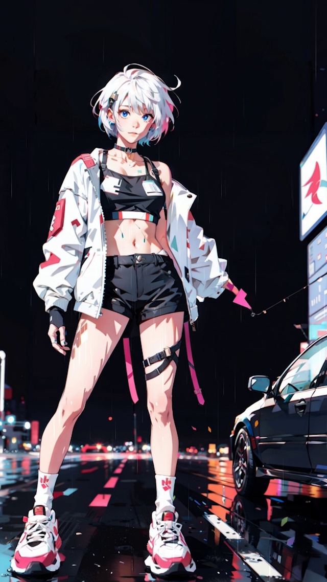 女孩汽车