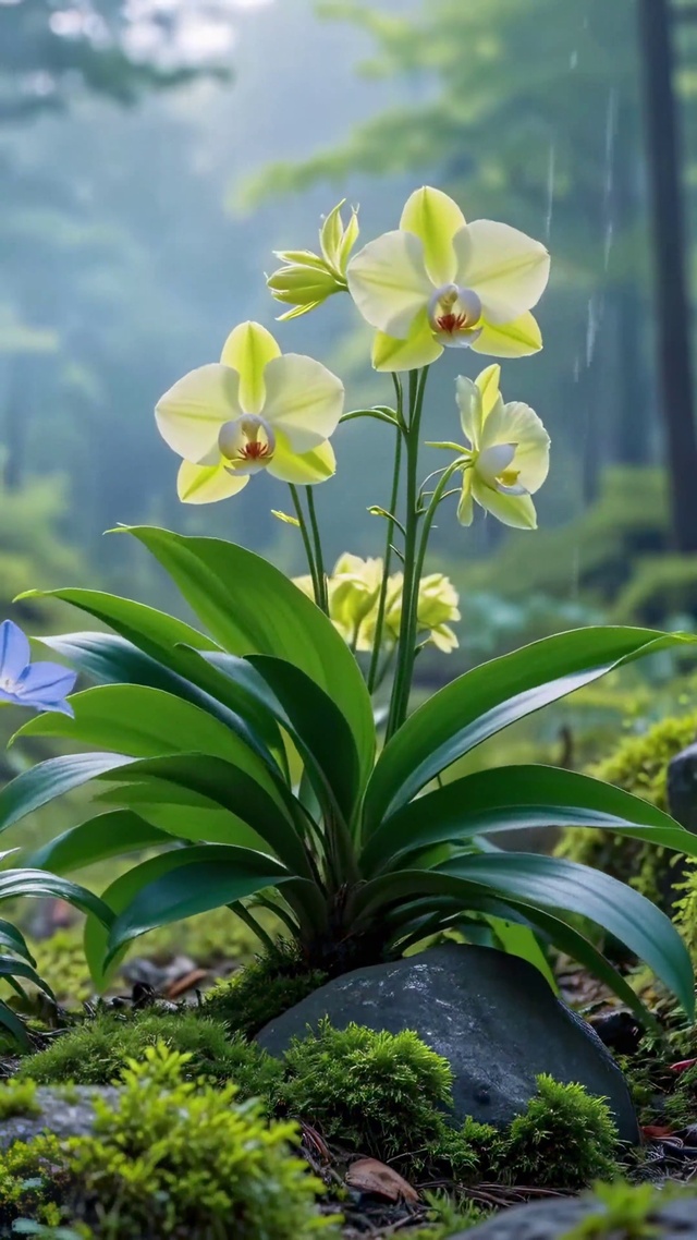 兰花森林苔藓秘境