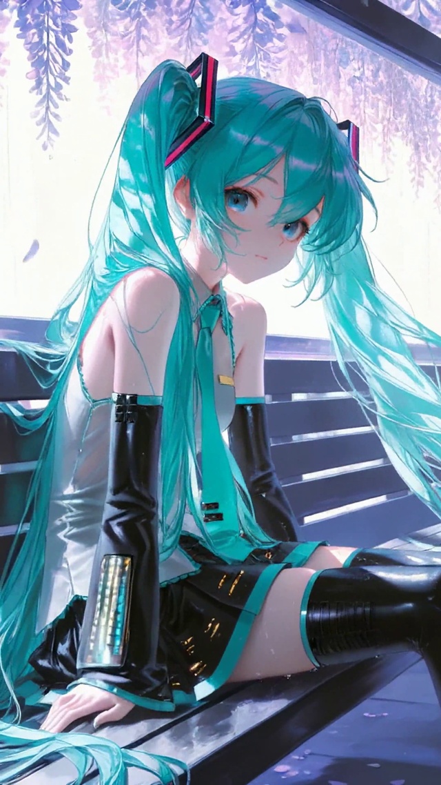 雨天车站的二次元美少女