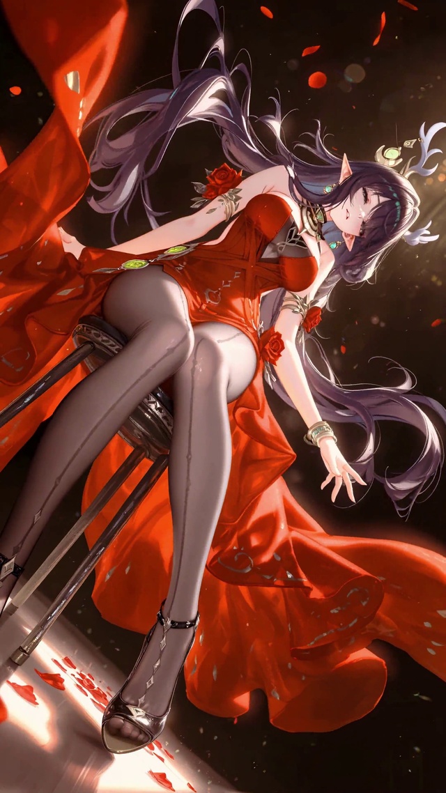 黑丝礼服-菈乌玛