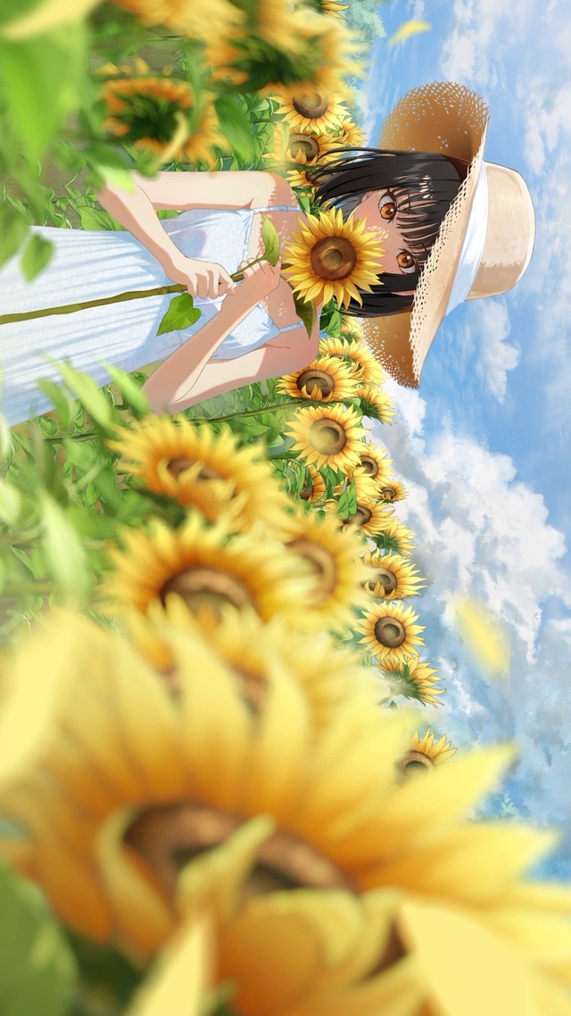 向日葵女孩