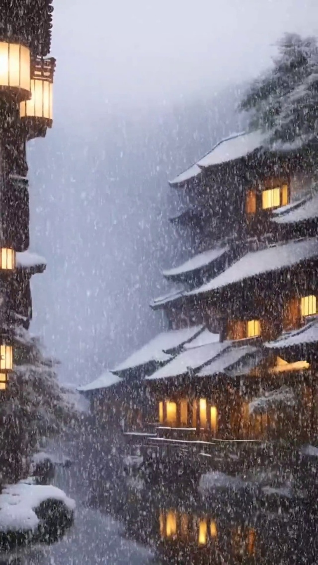 冬雪(风景手机动态壁纸) - 风景手机壁纸下载 - 元气壁纸