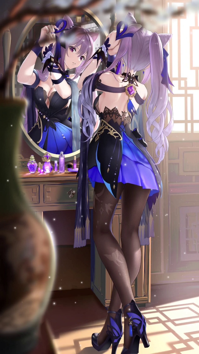 爱打扮的刻晴4k