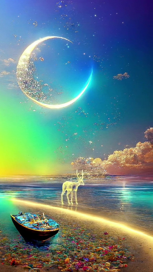 彩虹天空