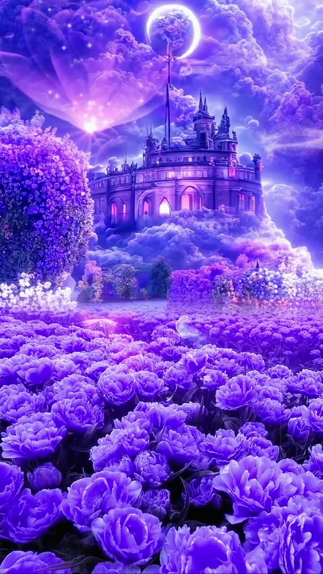 紫色梦幻城堡