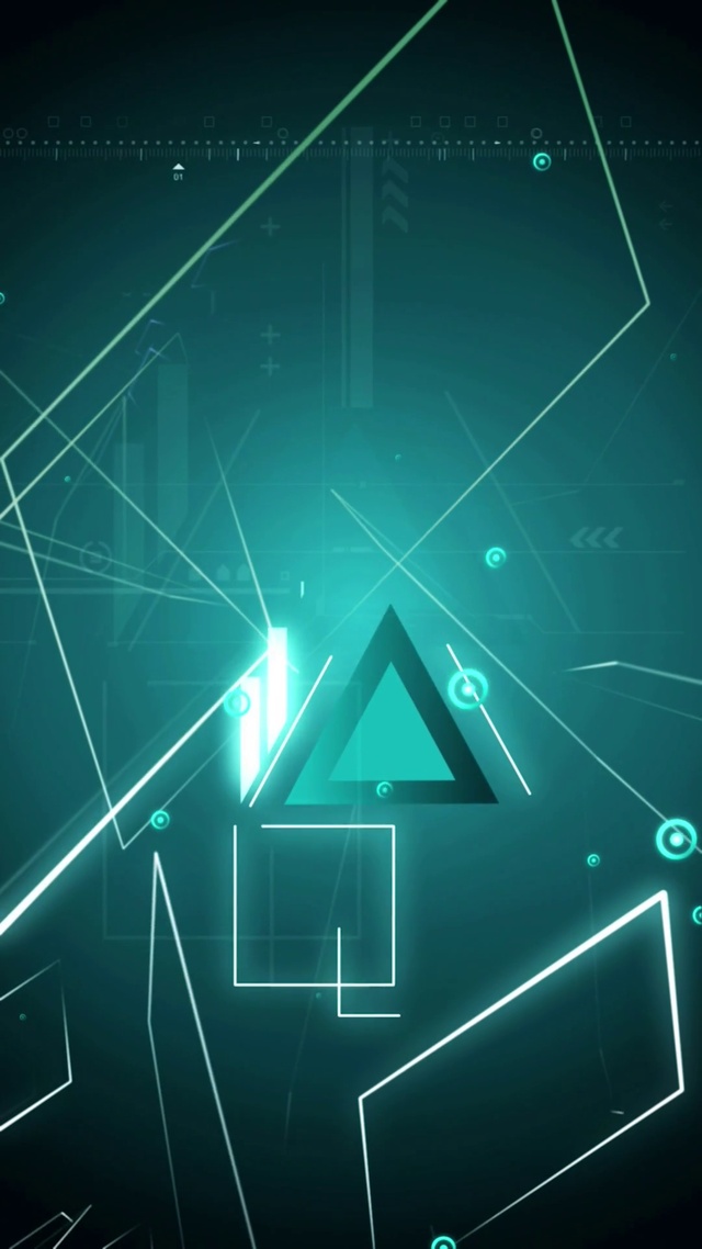 科技几何图形-3(双端)