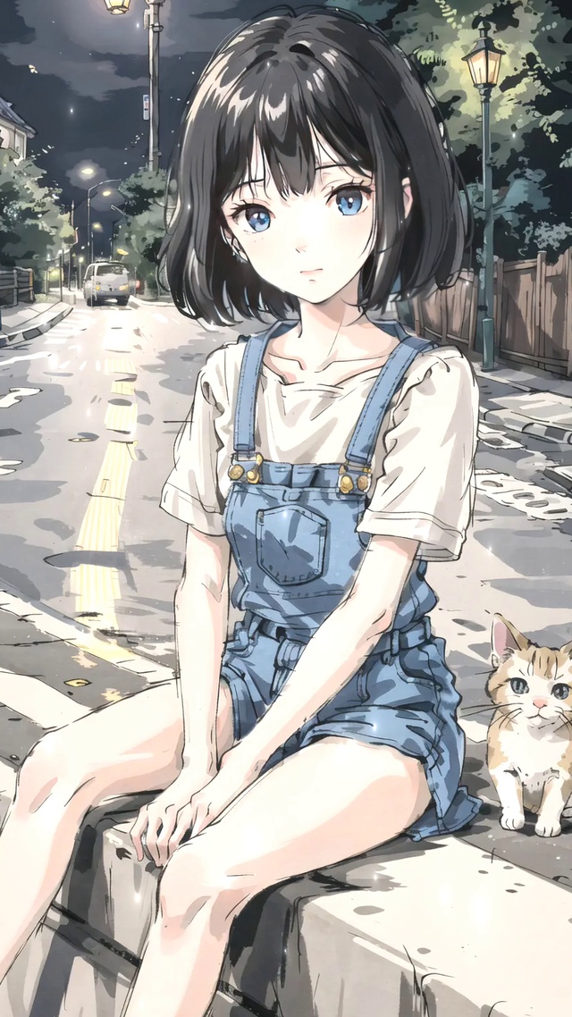 4K卡通 邻家女孩