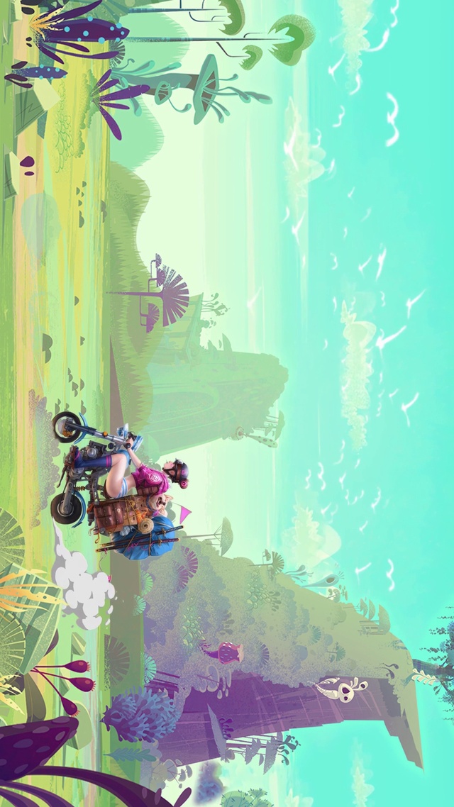 骑上我心爱的小摩托