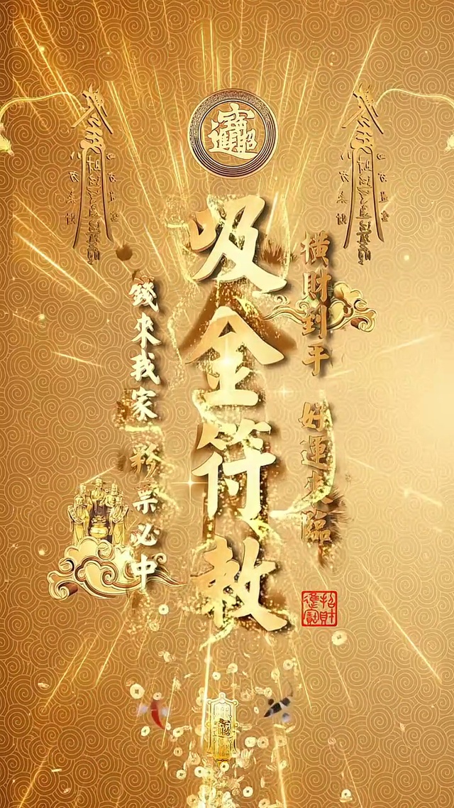 吸金阵发财壁纸