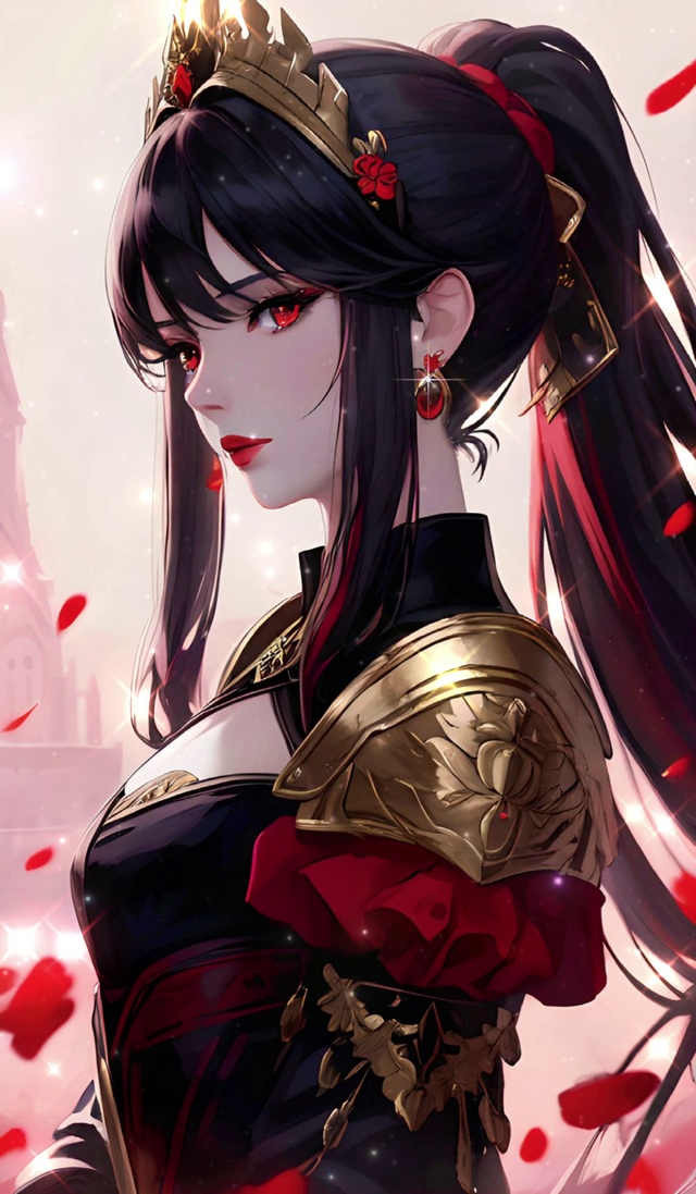 高马尾吸血女王