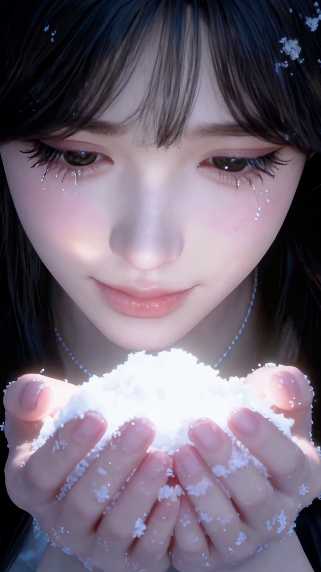 雪光少女