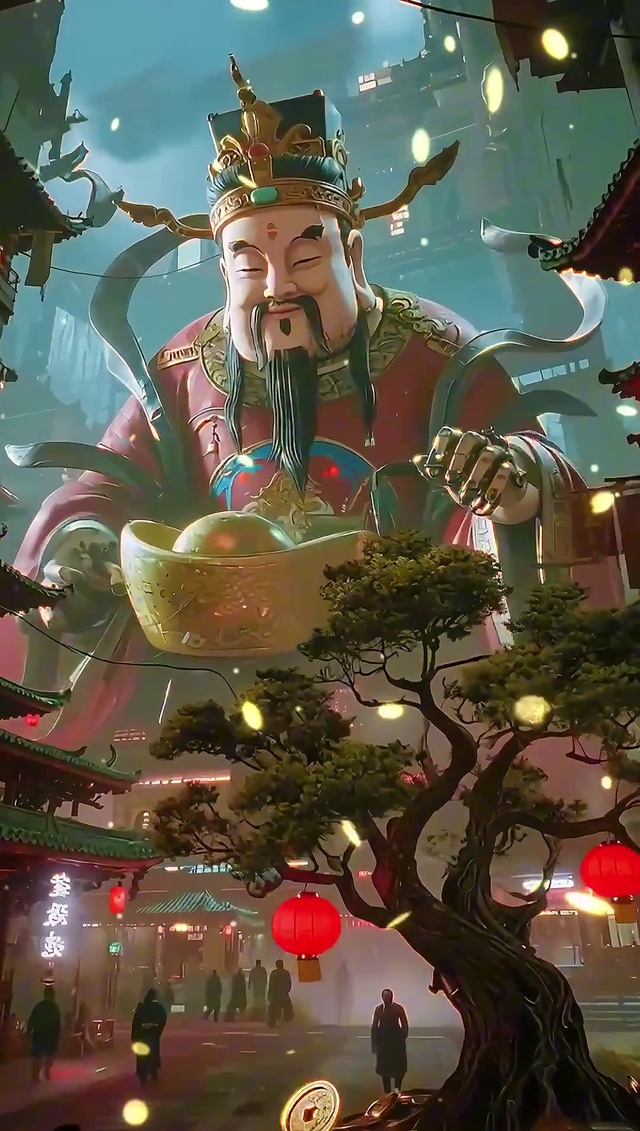 赛博巨型财神