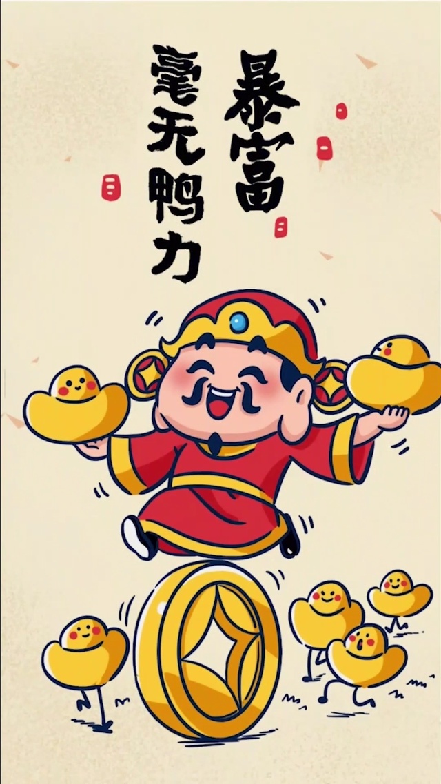暴富 毫无压力