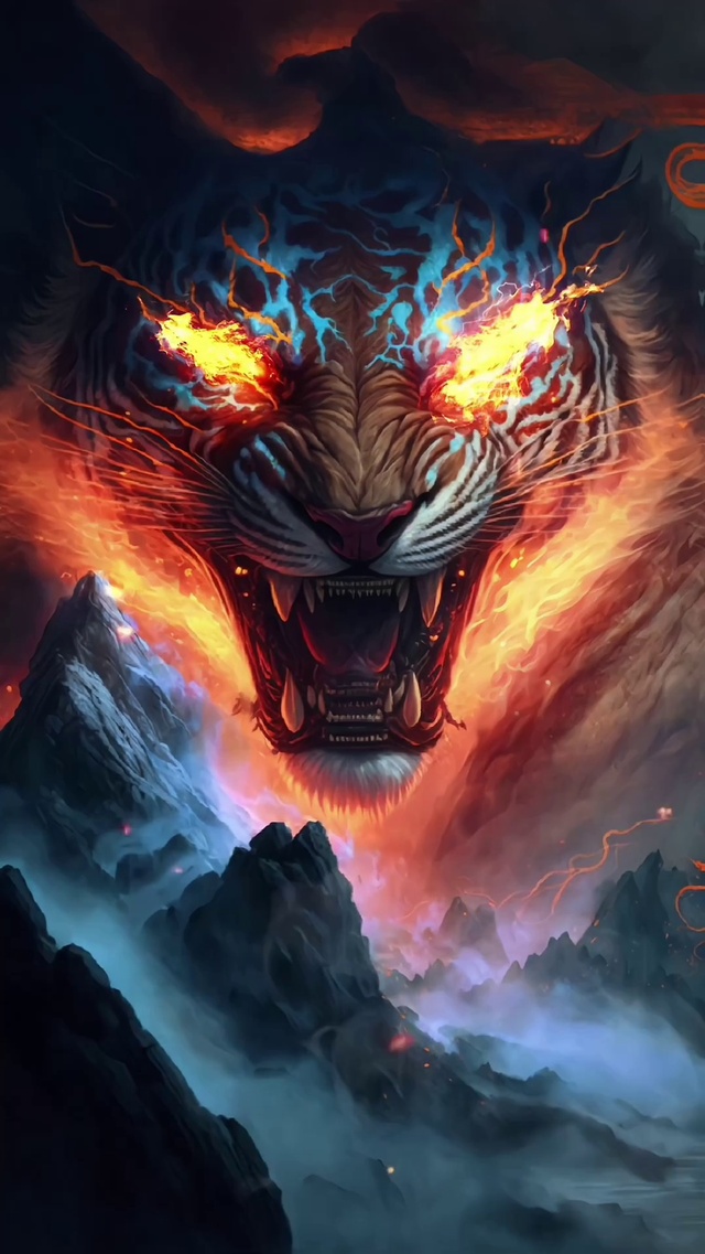 这样的猛虎太霸气了