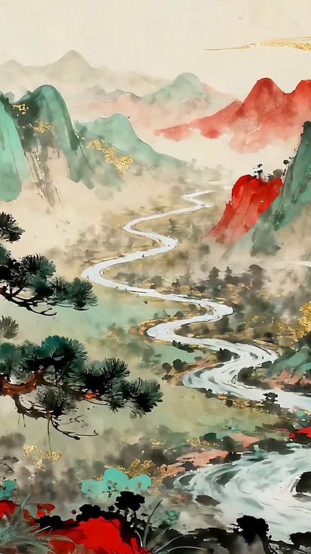 古风山水
