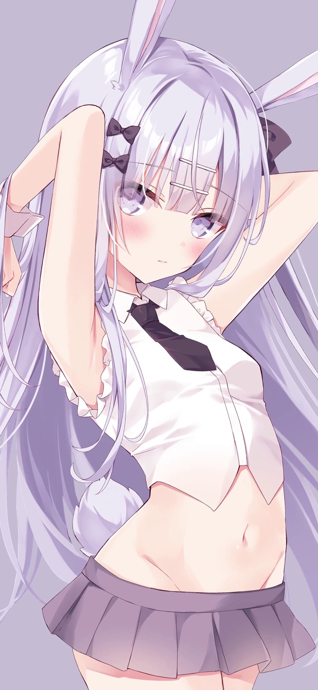 兔耳女孩可爱捏    2K动态壁纸
原图画师pixiv：ほし
图片ID：99908809