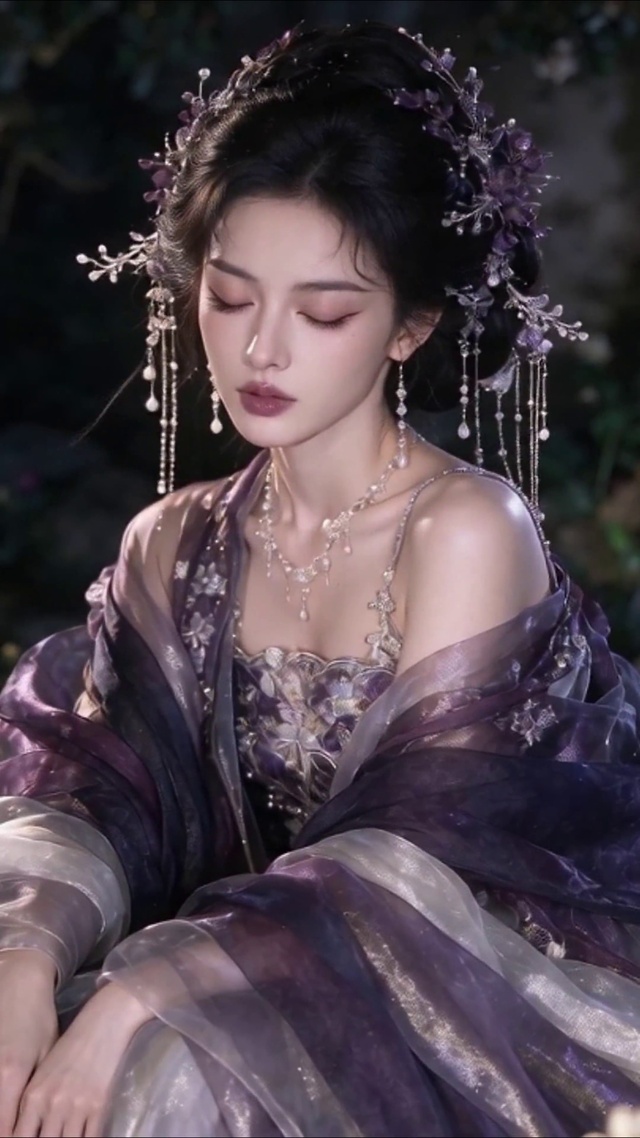 夜花紫衣