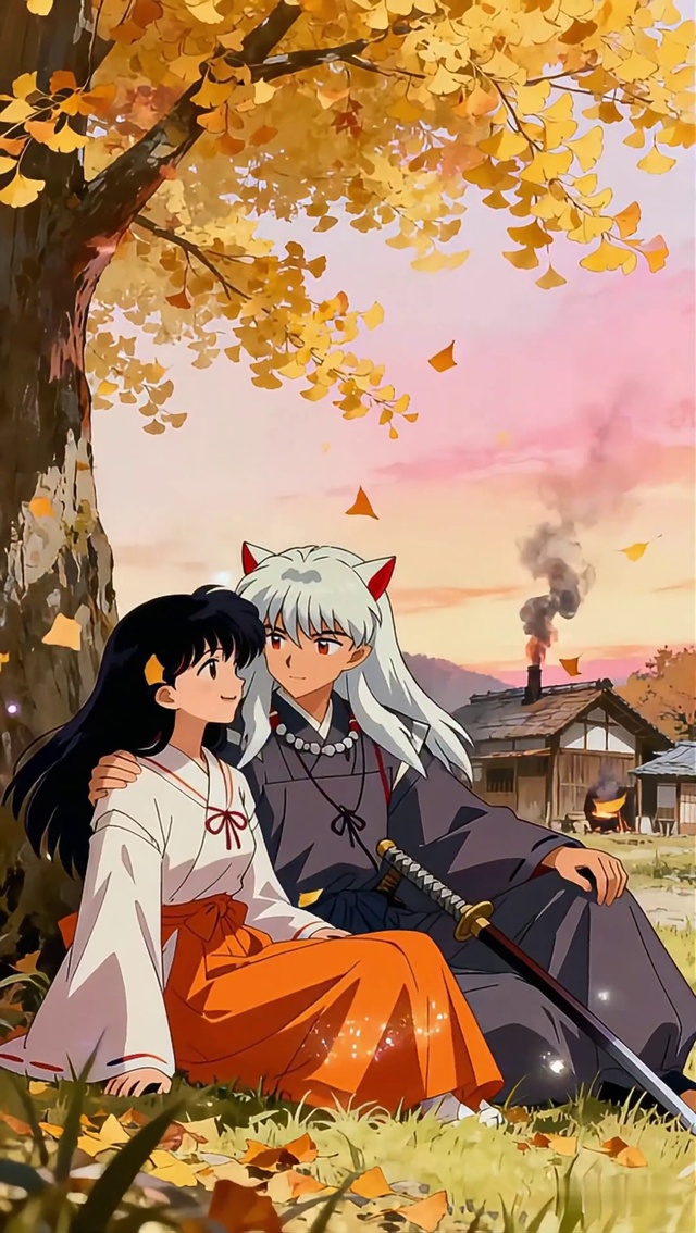 银杏树：犬夜叉与戈薇