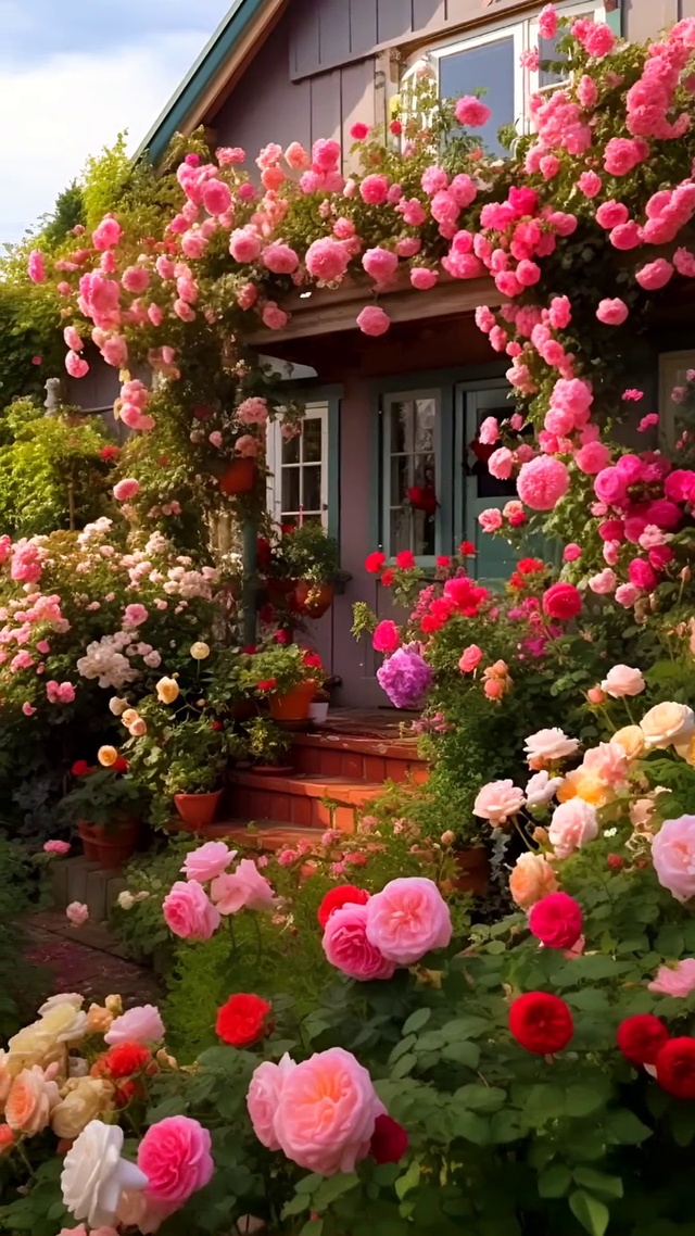 风很温柔，花很浪漫