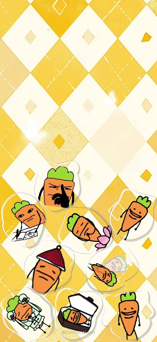 胡萝卜张田中摇摇乐壁纸手机壁纸