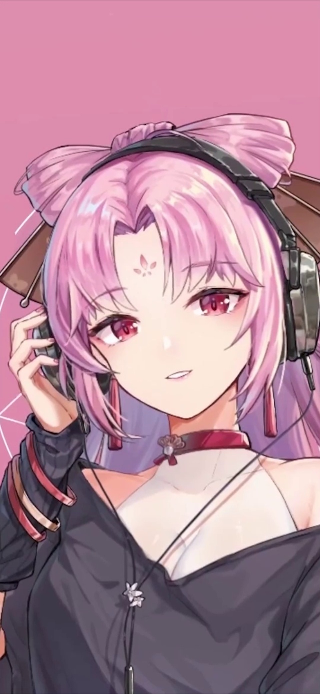粉色可爱女孩