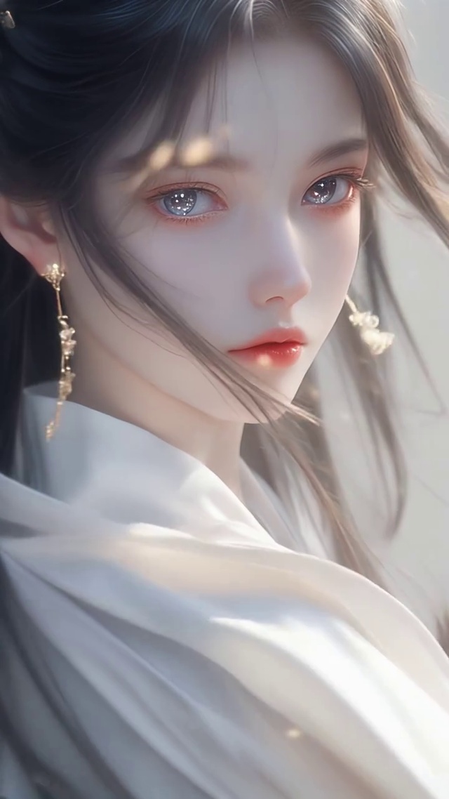 飘逸的古风动漫美女