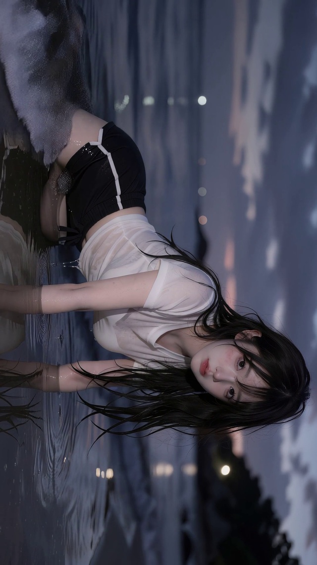 水中女孩