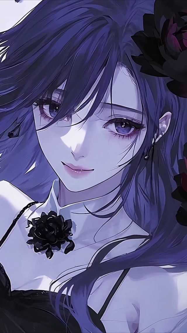 酒红玫瑰少女